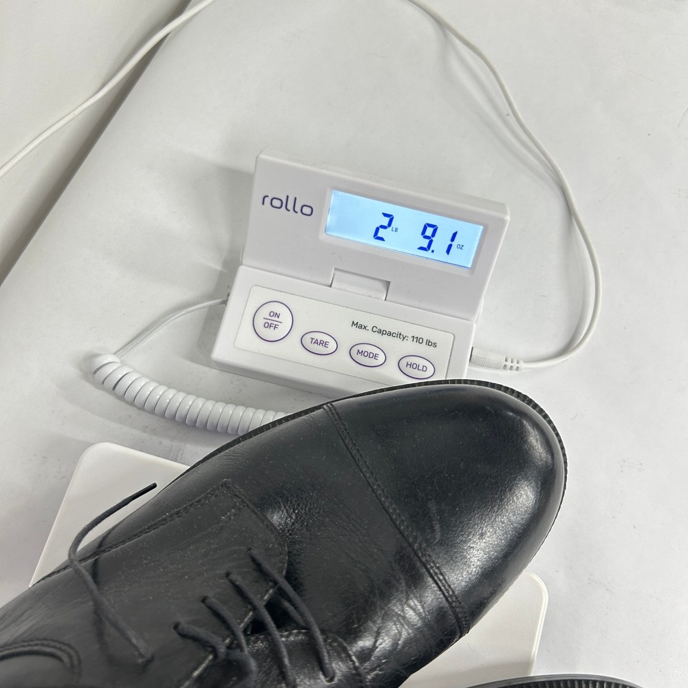 Giorgio Brutini Cap Toe Derby Leather Dress Shoes 9.5 Black Classic Professional - Picture 7 of 7